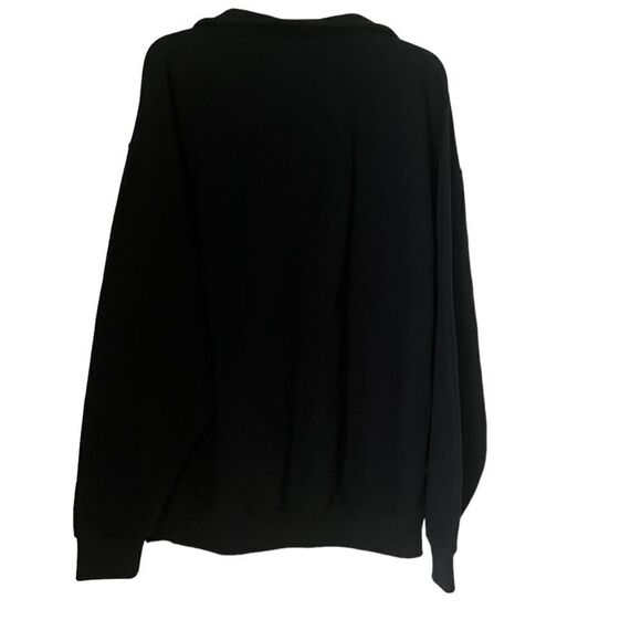 Russell Athletic Men's Dri-Power Black Quarter-Zip Sweatshirt sz XL - Picture 2 of 7